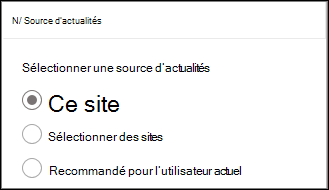 Nouvelles sources