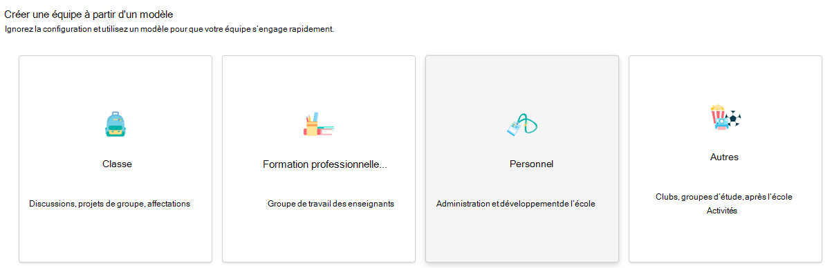 choisir le personnel