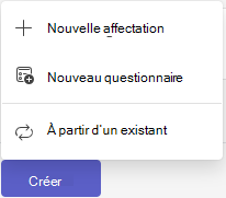 nouvelle affectation