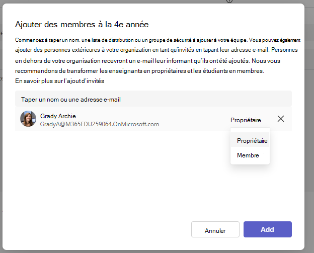 Propriétaire
