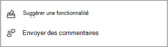 Envoyer et suggérer des commentaires