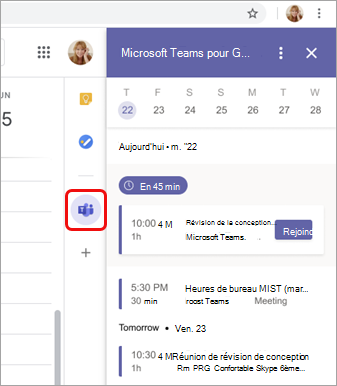 Afficher toutes les réunions