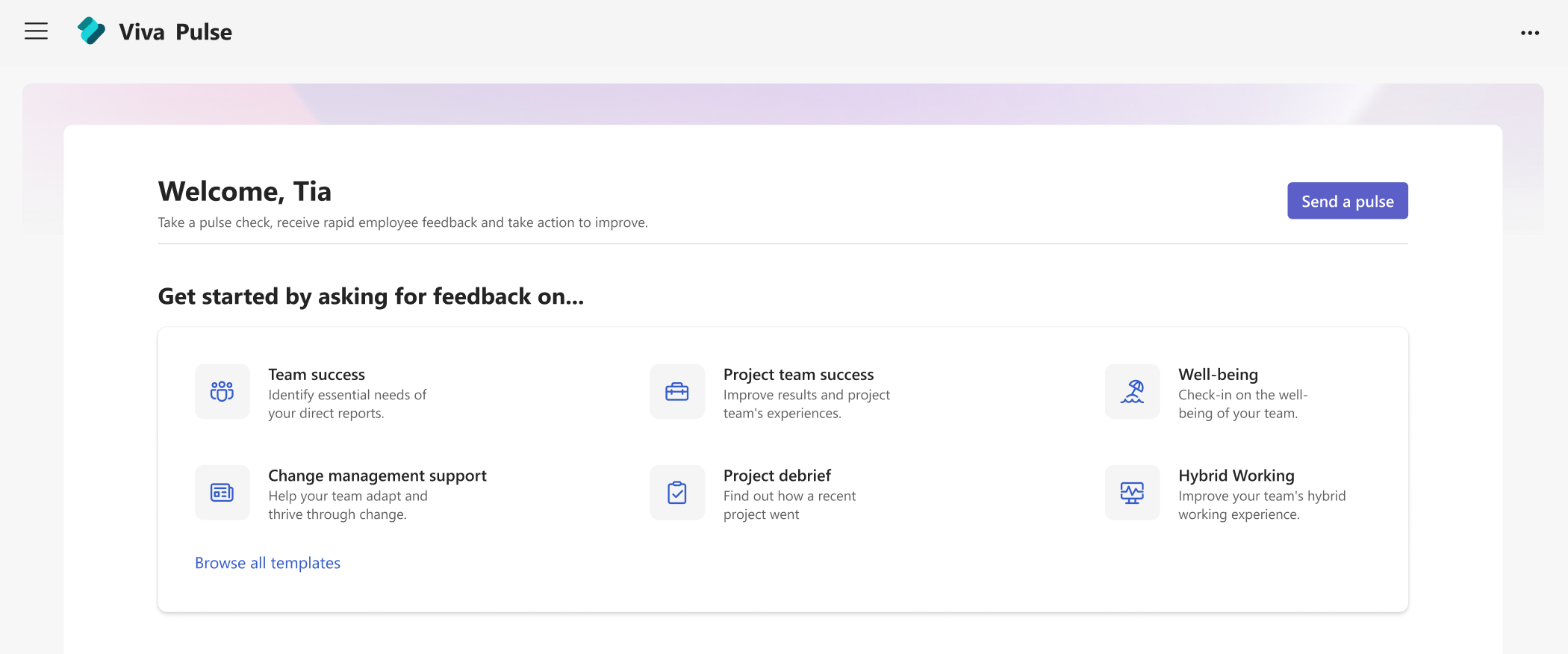 Modèles soutenus par la recherche Viva Pulse