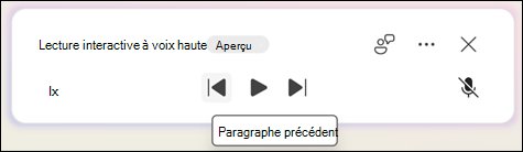 Sélectionnez Précédent ou Suivant.