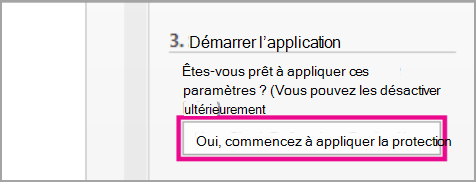 Démarrer l’application