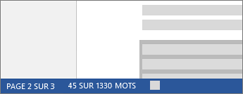 Statistiques partielles