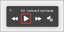 Sélectionner Lire