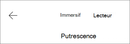 Quitter le Lecteur immersif