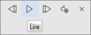 Sélectionner Lire