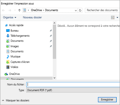 Enregistrer sous