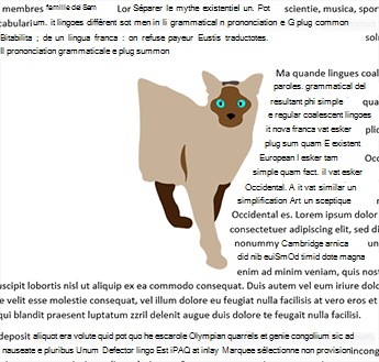 Encapsuler le côté droit uniquement