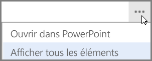 Autres options