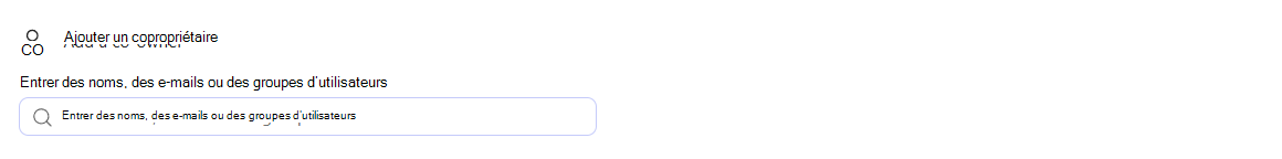 Ajouter un propriétaire à un flux de travail dans la page de détails