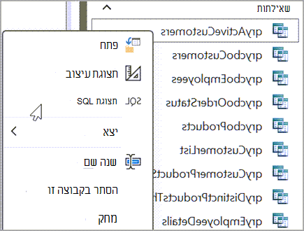 מה חדש ב- Access 2024 צילום מסך five.png