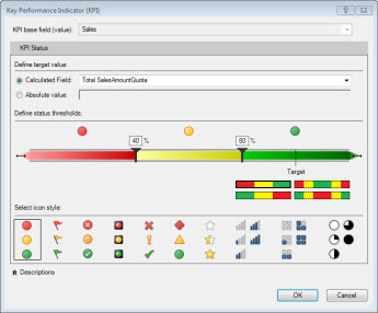 מחוון KPI ב- PowerPivot