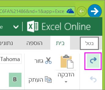 לחצן לביטול פעולה