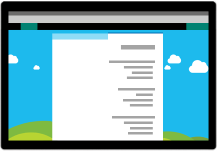 תמונה מושגית של Microsoft Forms