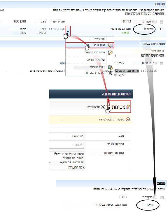 כיצד לדרוש משימה קבוצתית