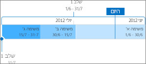 שינוי אופן הופעת הפעילויות