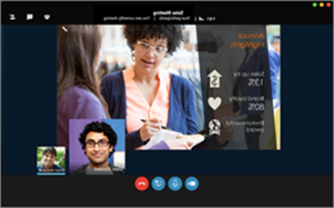 Skype for Business עבור Mac פגישה