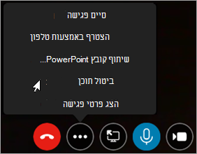 דוגמה של ביטול או הפעלה של תוכן