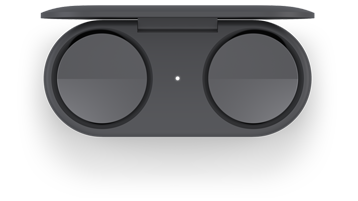 Surface Earbuds במארז הטעינה