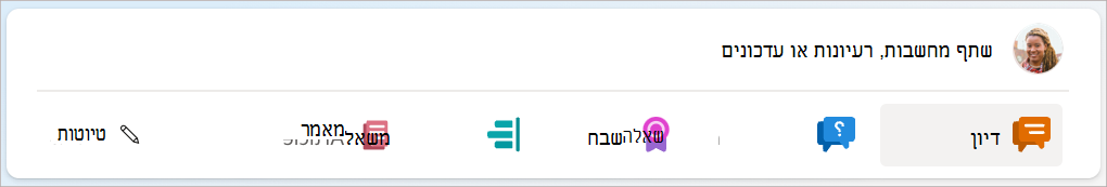 צילום מסך של חלון המפרסם כשיש לך טיוטה שמורה.
