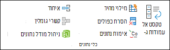 אימות נתונים