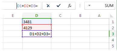 נוסחה הגורמת להפניה מעגלית ב- Excel