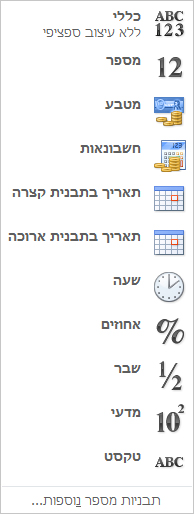 גלריית תבניות מספר