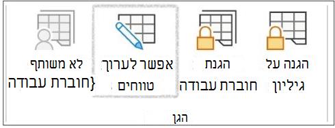 מתן אפשרות למשתמשים לערוך שינויים