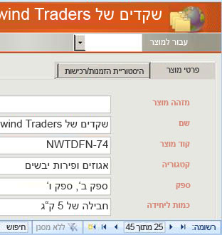 טופס לדוגמה