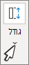 הקבוצה 'גודל' מוקטנת במסך קטן יותר