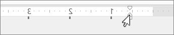צילום מסך של ppt-ruler-hanging-indent-