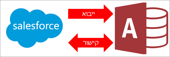 Access ל- Salesforce