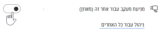Edge הוסיף אבטחה, רשימת ההיתרים של Clipchamp 3