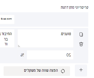 נקודות משוקללות