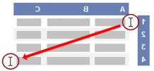 בחירת דוגמה מהעזרה ב- Excel 2013 עבור Windows