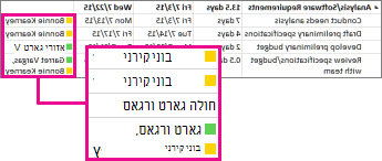 מצב מקוון ליד שם