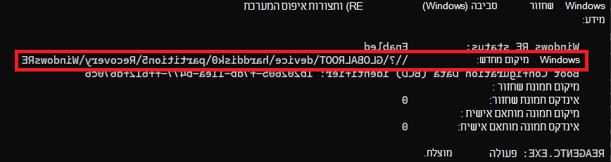 REAgentC Information Command