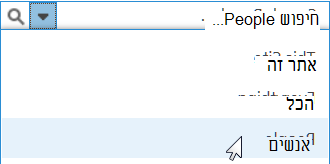 חיפוש אנשים בארגון
