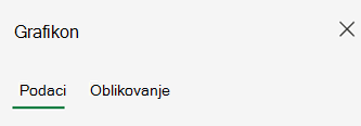 Okno zadatka Podaci
