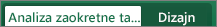 PivotTable Analyze and Design tabs