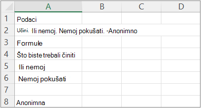 Rezultati primjera 5