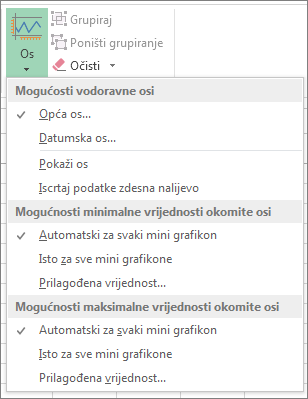 Gumb Os na kartici Dizajn alata za minigrafikone