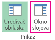 Klikom na gumb Elektronička posjetnica elektronička se posjetnica dodaje u potpis
