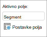 Slika vrpce programa Excel