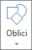 Gumb Umetni oblike