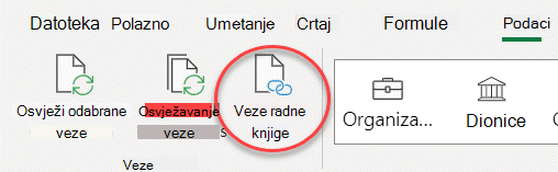Naredba Veze radne knjige na vrpci