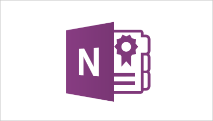 Logotip bilježnica za predmete u programu OneNote.